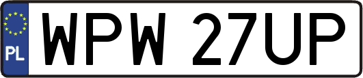 WPW27UP