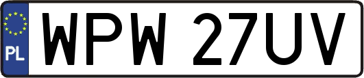 WPW27UV