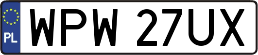 WPW27UX