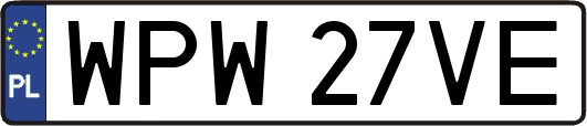 WPW27VE