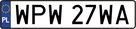 WPW27WA