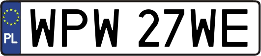 WPW27WE