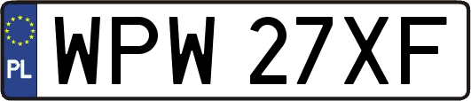 WPW27XF