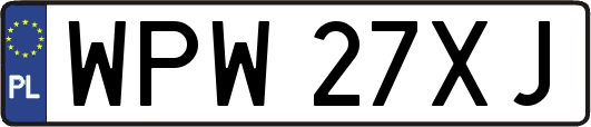 WPW27XJ