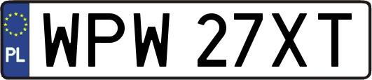 WPW27XT