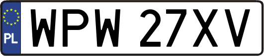 WPW27XV