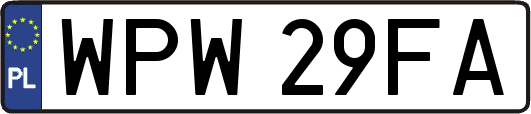 WPW29FA
