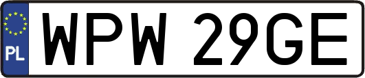 WPW29GE