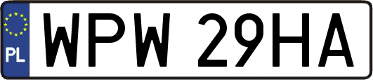 WPW29HA