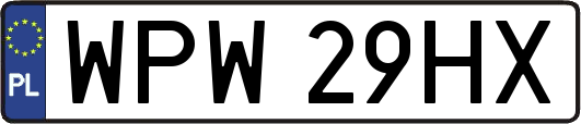 WPW29HX