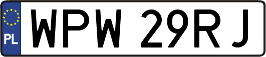 WPW29RJ