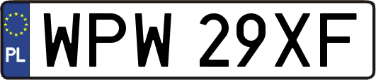 WPW29XF