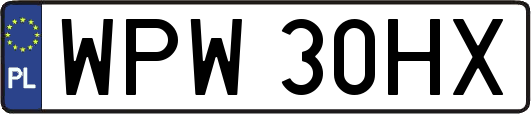 WPW30HX