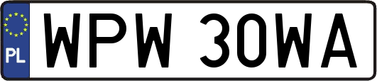 WPW30WA