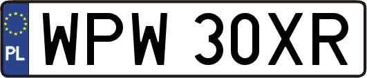 WPW30XR