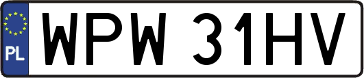 WPW31HV