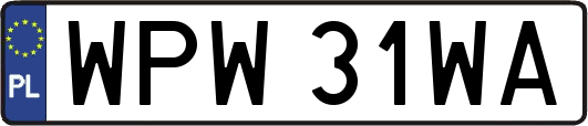 WPW31WA