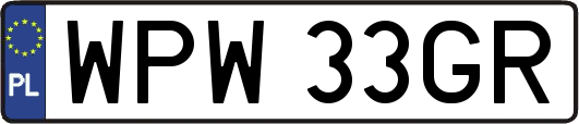 WPW33GR