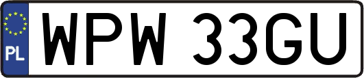 WPW33GU