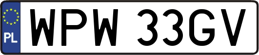 WPW33GV