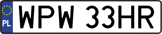 WPW33HR