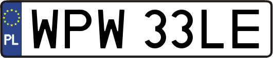 WPW33LE