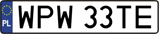 WPW33TE