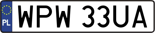 WPW33UA