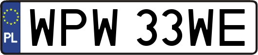 WPW33WE