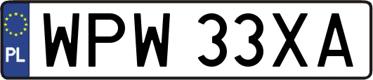 WPW33XA