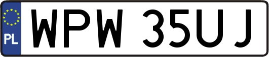 WPW35UJ