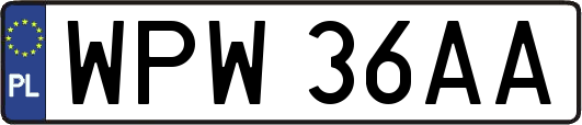 WPW36AA