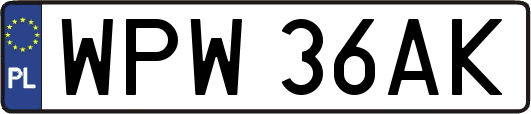 WPW36AK