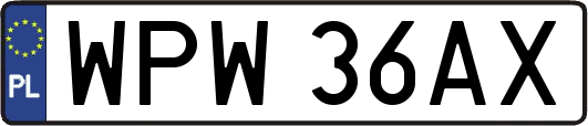 WPW36AX