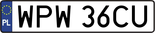 WPW36CU