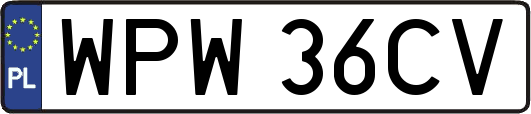 WPW36CV