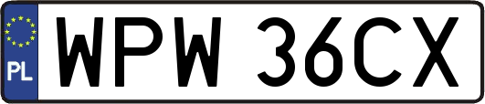 WPW36CX
