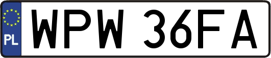 WPW36FA