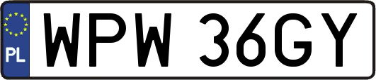 WPW36GY