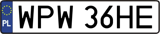 WPW36HE