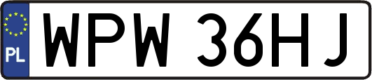 WPW36HJ