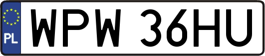 WPW36HU