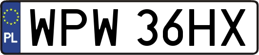 WPW36HX