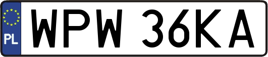 WPW36KA
