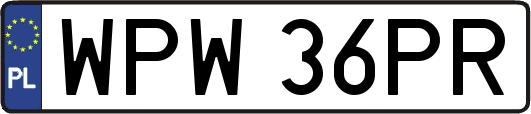 WPW36PR