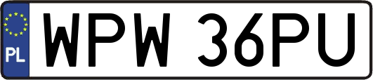 WPW36PU
