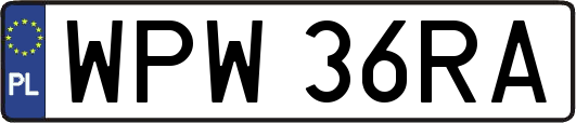 WPW36RA
