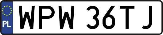 WPW36TJ