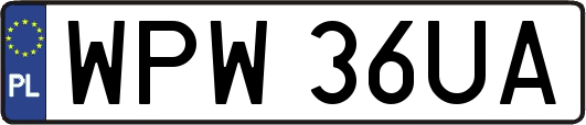 WPW36UA