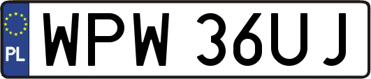 WPW36UJ